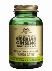 Buy SOLGAR Siberian Ginseng 60 Vegetable Capsules By 28,45€