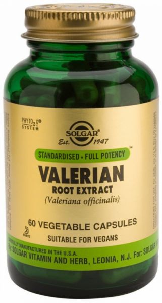 Valeriaan 60 Plantaardige capsules - SOLGAR