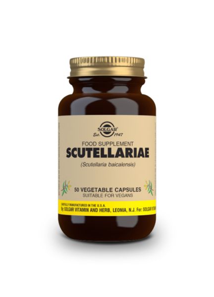 Skullcap 50 Plantaardige Capsules - SOLGAR Img 4