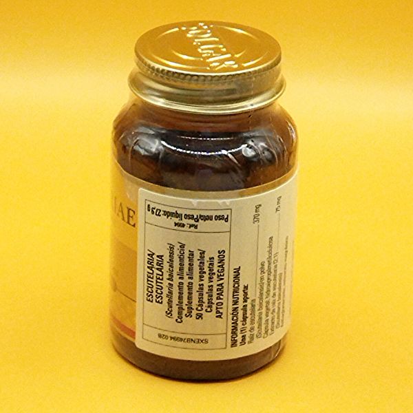 Skullcap 50 Vegetable Capsules - SOLGAR Img 6