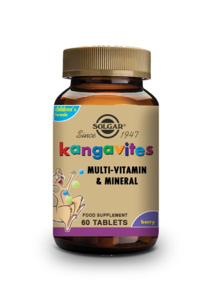 Kangavites Multi Forest Fruits 60 Chewable Tablets Img 2