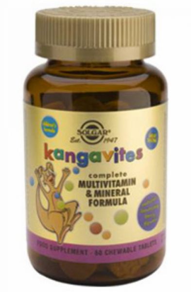 Kangavites Multi Forest Fruits 60 Chewable Tablets