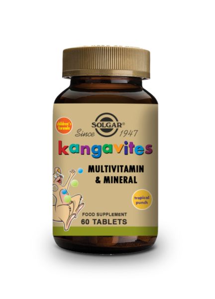 Kangavites Multifruites Tropicals 60 Comprimits Masticables Img 2