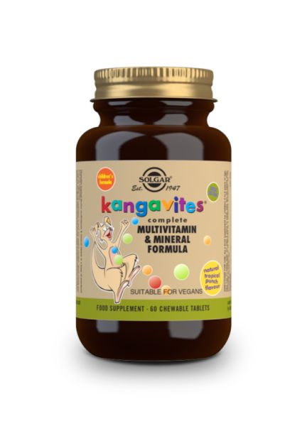 Kangavites Multifruites Tropicals 60 Comprimits Masticables Img 4