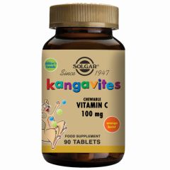 Buy SOLGAR Kangavites Vitamin C 100 mg 90 Chewable Tablets By 24,25€