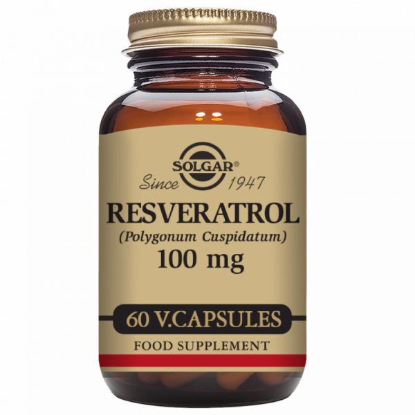 Resvératrol 60 Gélules Végétales - SOLGAR