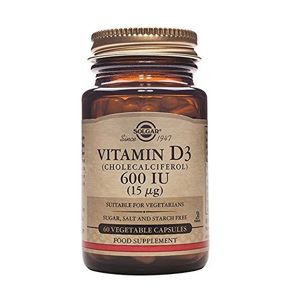 Vitamin D3 600 IE 15 mcg 60 grönsakskapslar Img 2