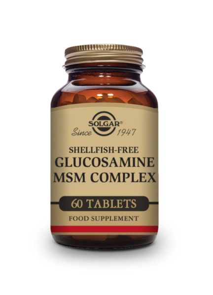 Complexe Glucosamine MSM 60 Comprimés - SOLGAR Img 2