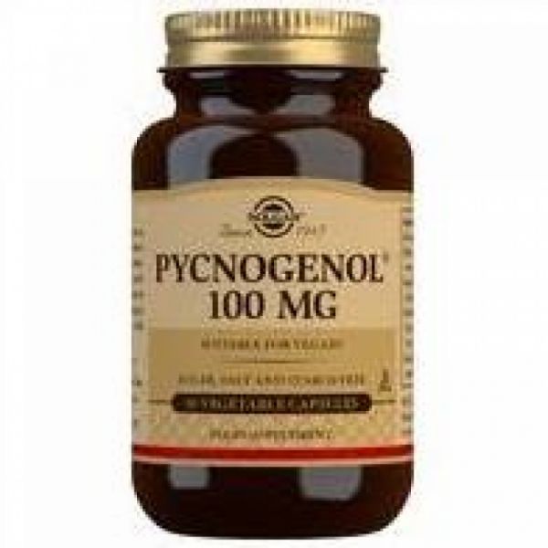 Extrato de casca de pinheiro Pycogenol 100 mg 30 cápsulas vegetais