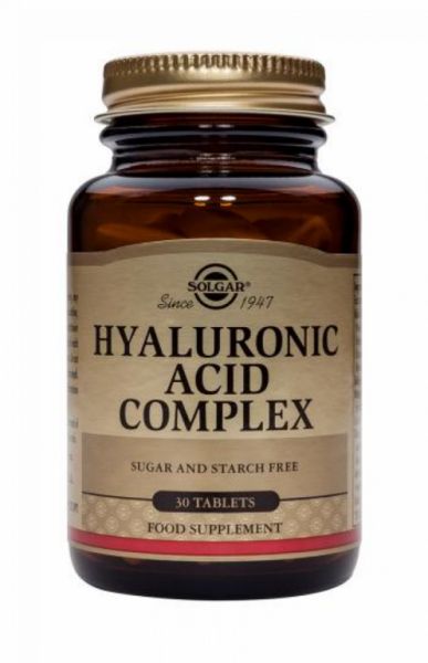 Hyaluronic Acid Complex 30 Tablets - SOLGAR