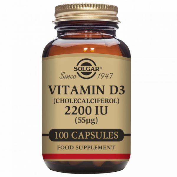 Vitamin D3 2200 IE 55 mcg 100 pflanzliche Kapseln