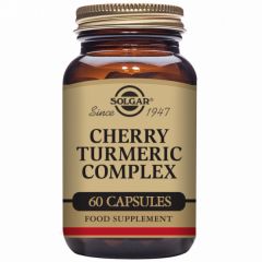 Buy SOLGAR Turmeric and Cherries Complex 60 Vegetable Capsules By 42,65€