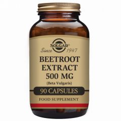 Buy SOLGAR Beetroot 500 mg 90 Vegetable Capsules By 25,28€