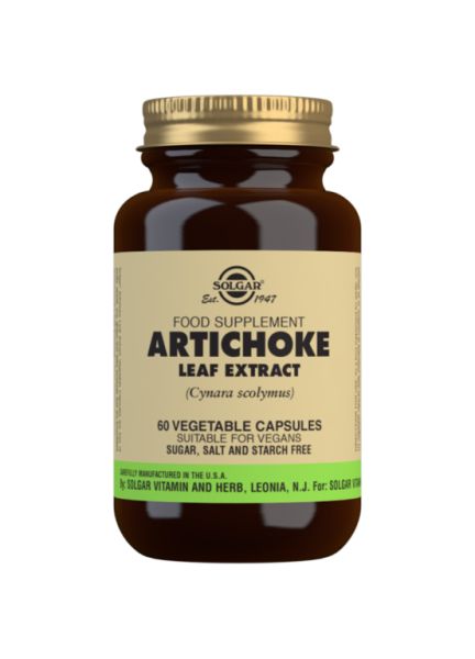 Artichoke 60 Vegetable Capsules - SOLGAR Img 4