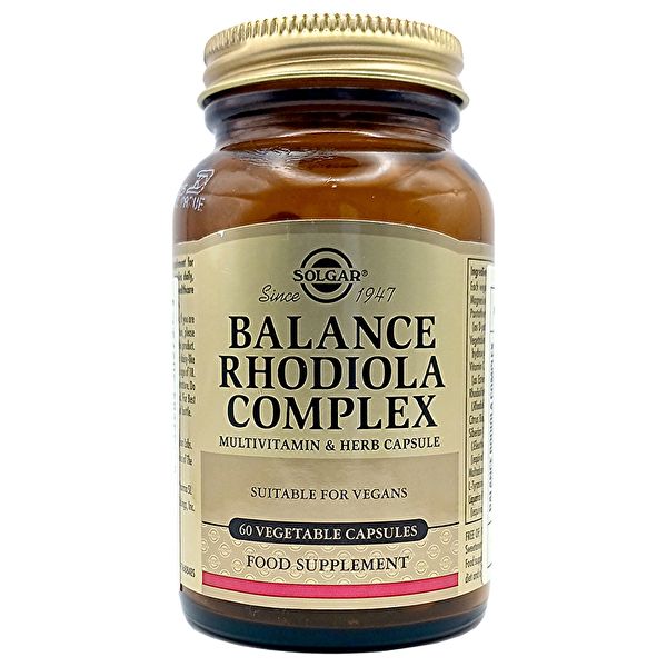 Balance Rhodiola Complex 60 Cápsulas Vegetais