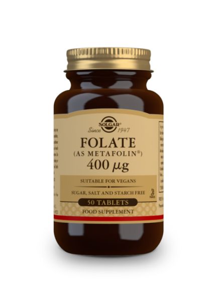 Folate (sous forme de métafoline) 400 mcg 50 comprimés Img 4