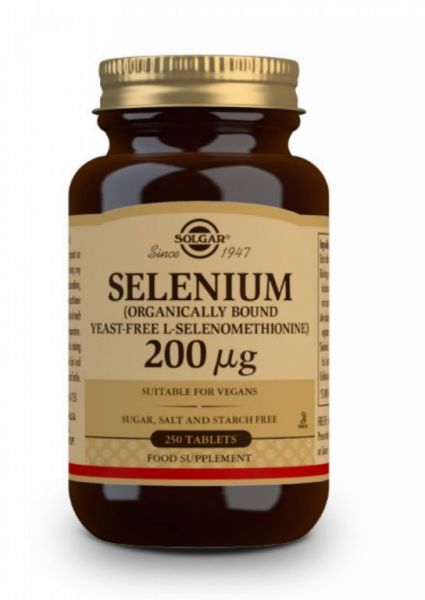 Sélénium 200 mcg Sans Levure 100 Comprimés