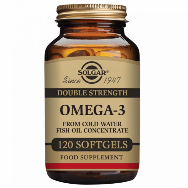 Omega 3-behållare 120 mjuka kapslar - SOLGAR