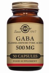 Comprar SOLGAR GABA 500 mg 50 Cápsulas Vegetales Por 31,06€