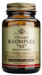 Comprar SOLGAR B-Complex 50 (Alta Potência) 50 Cápsulas Vegetais Por 17,85€