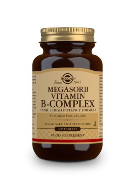 B-Complex 100 capsule vegetali - SOLGAR Img 3