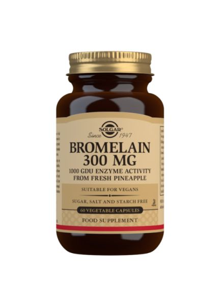 Bromelain 300 mg 60 Capsules - SOLGAR Img 4