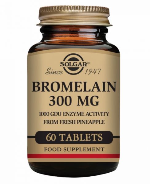 Bromelain 300 mg 60 Capsules - SOLGAR