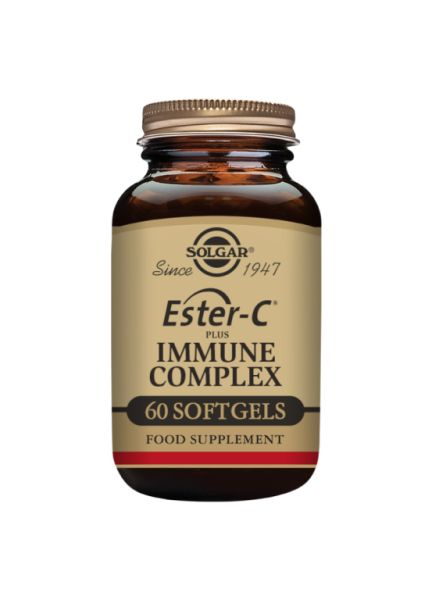 Ester C Plus Immune 60 cápsulas moles - SOLGAR Img 2