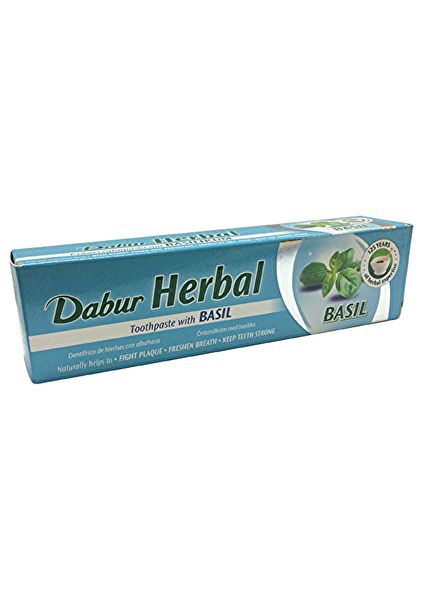 BASIL TOOTHPASTE 100 ml - DABUR