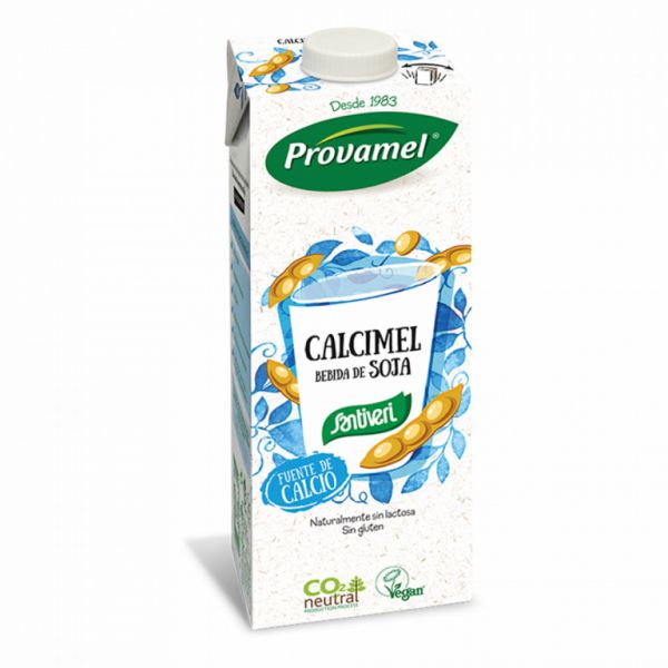 BEGUDA SOJA CALCIMEL 1 Litre - SANTIVERI