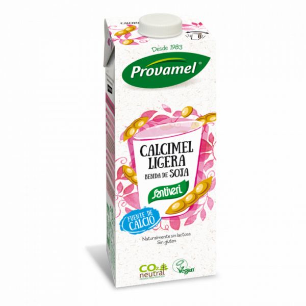 BEGUDA SOJA CALCIMEL LLEUGERA 1 Litre - SANTIVERI