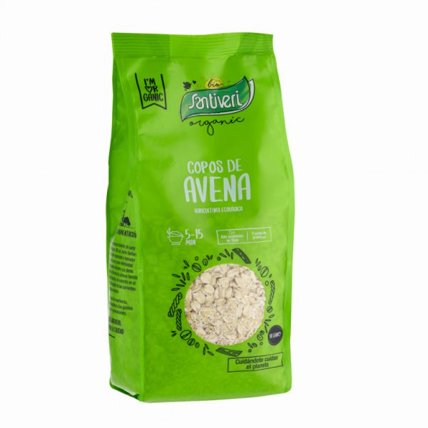 COPOS DE AVENA INTEGRAL 500G - SANTIVERI