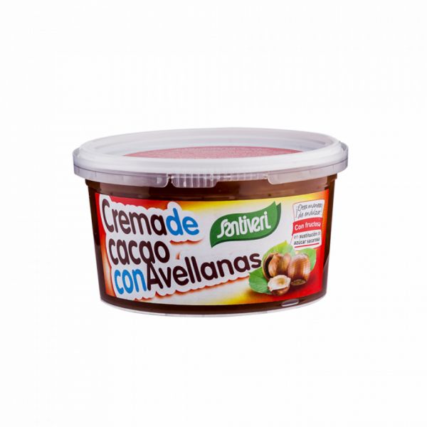 CREMA.CACAO CON AVELLANAS 200G - SANTIVERI