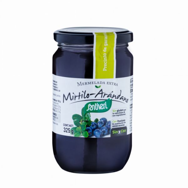 MERMELADA MIRTILO/ARANDANO 325G - SANTIVERI