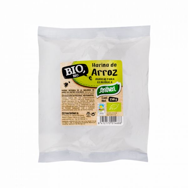 FARINHA DE ARROZ NATURALIA BIO 250GR - SANTIVERI