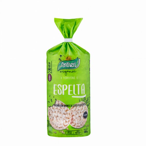 NATURALIA CAKES SPELLET ORGANIC 100GR - SANTIVERI