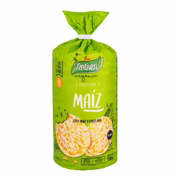 BOLOS DE MILHO NATURALIA BIO 100GR - SANTIVERI