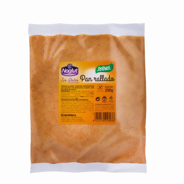 GRATED BREAD NOGLUT 250GR - SANTIVERI