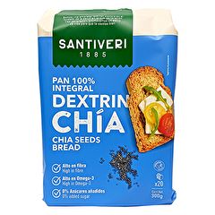 Buy SANTIVERI Dextrin bread with chia 300gr By 3,45€