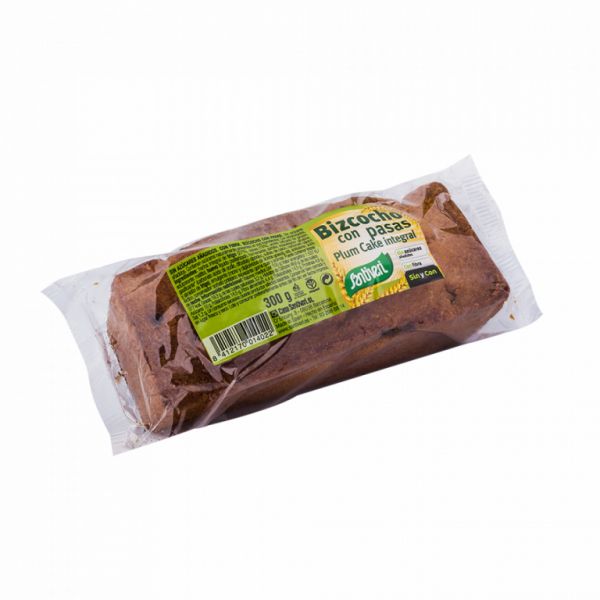 BOLO DE AMEIXA INTEGRAL SACO 300GR - SANTIVERI