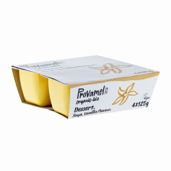 SOJA DESSERT VANILLE BIO P*4 PROVAMEL - SANTIVERI