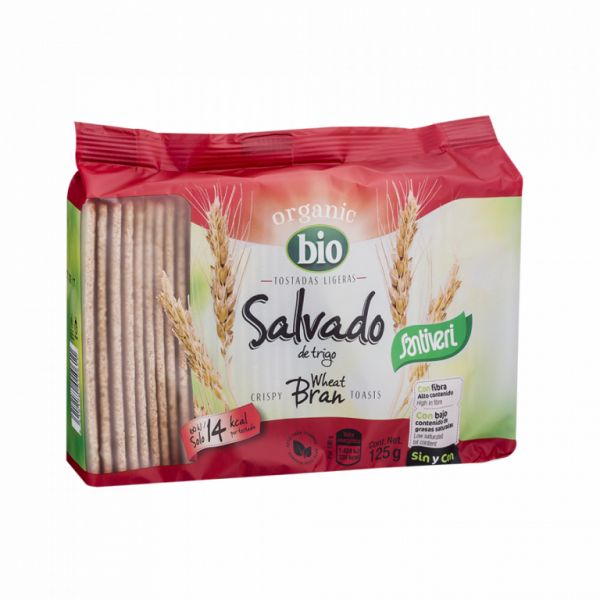 LIGHT TOAST MED KLI 125GR - SANTIVERI