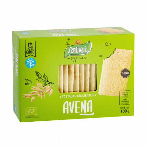 FARINA D'AVENA LEGGERA TOAST 100GR - SANTIVERI