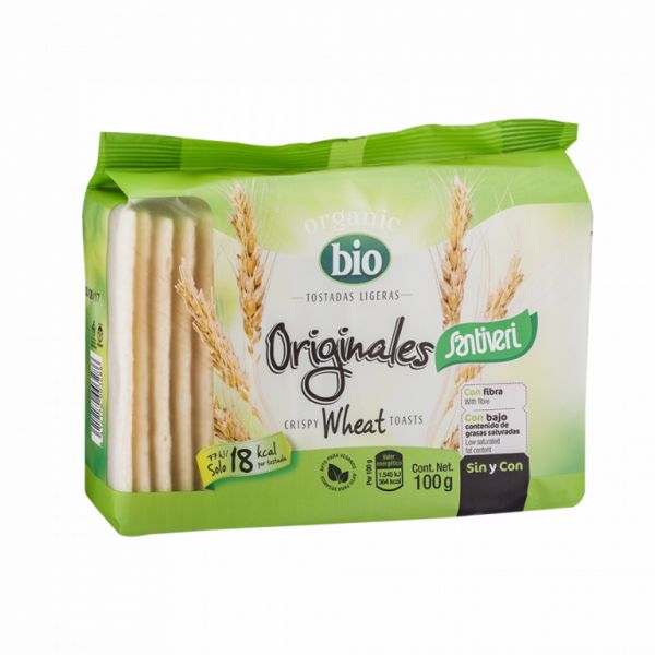 ORIGINELE LICHT TOAST 100GR - SANTIVERI