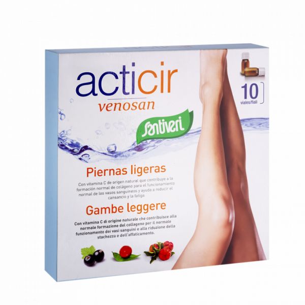 ACTICIR VENOSAN 10 FLASKOR - SANTIVERI