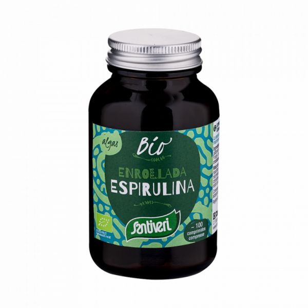 ALGA ESPIRULINA 100 COMPRIMITS - SANTIVERI