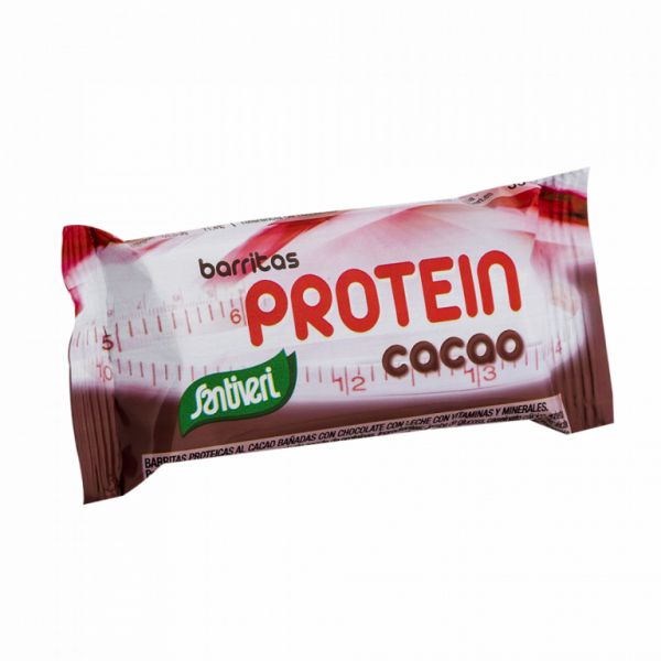 BARRAS DE PROTEÍNA DE CACAU 36GR - SANTIVERI