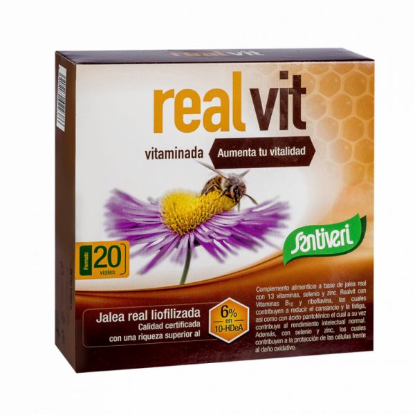 REALVIT (VITAMINE) 20 INJECTIEFLESJES - SANTIVERI