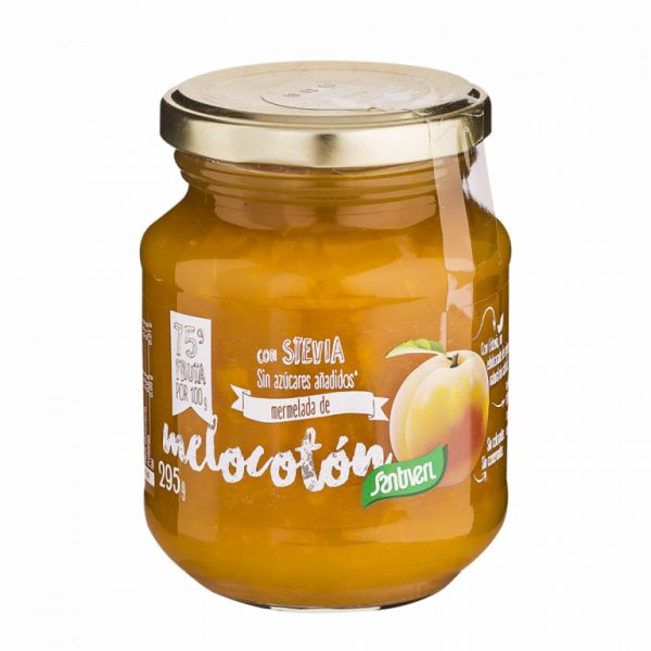 PEACH JAM WITH STEVIA 295GR - SANTIVERI