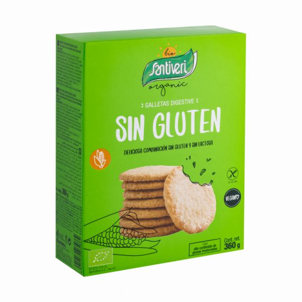 GALL.DIGESTIVE GLUTENFREIES BIO - SANTIVERI